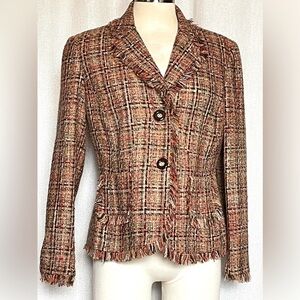 Focus 2000 tweed blazer